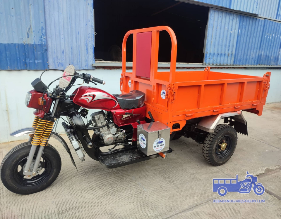 MẪU XE CHỞ VẬT LIỆU XÂY THÙNG NHỎ