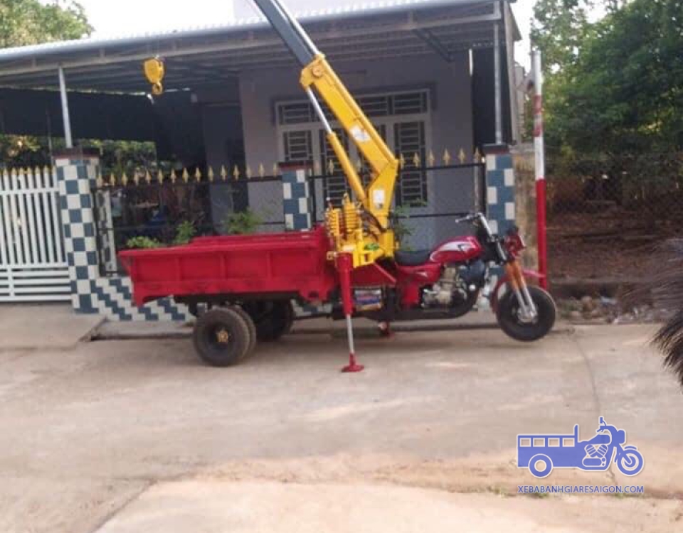 XE GẮN CẨU 3 KHÚC MÁY XĂNG