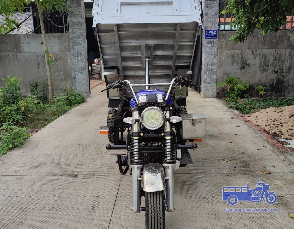 Xe ba bánh có ben 200cc bánh đơn